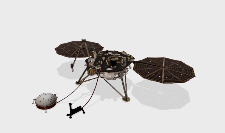 Insight Lander, NASA.